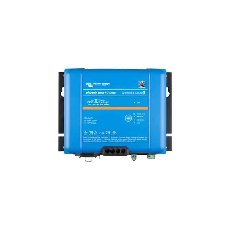 Chargeur de batterie Phoenix Smart IP43 Victron 50A 12V 3 sorties Chargeur de batterie Phoenix Smart IP43 Victron 50A 12V 3 sorties