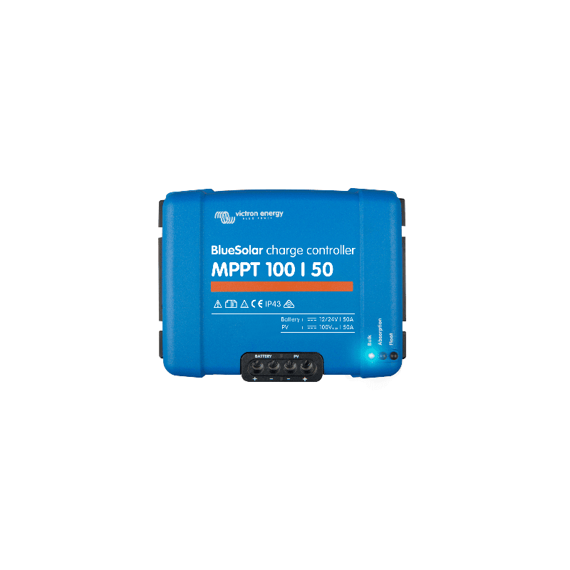 Régulateur solaire MPPT 50A 12V/24V Victron BlueSolar 100/50