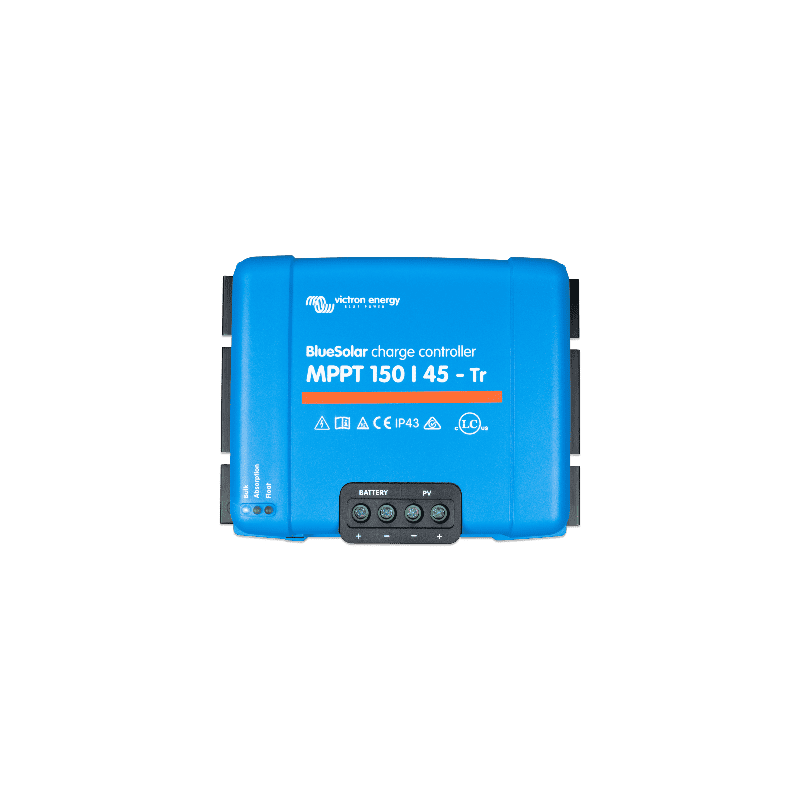 Régulateur solaire MPPT 45A 12V/24V/48V Victron Bluesolar 150/45 Régulateur solaire MPPT 45A 12V/24V/48V Victron Bluesolar 150/45