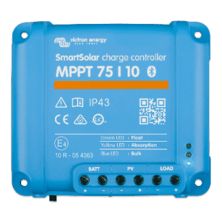 Régulateur solaire MPPT 10A 12V/24V Victron SmartSolar 75/10