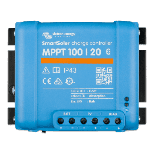 Régulateur solaire MPPT 20A 12V/24V/48V Victron SmartSolar 100/20
