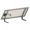 fixation sol ou mur pour panneau solaire 100W