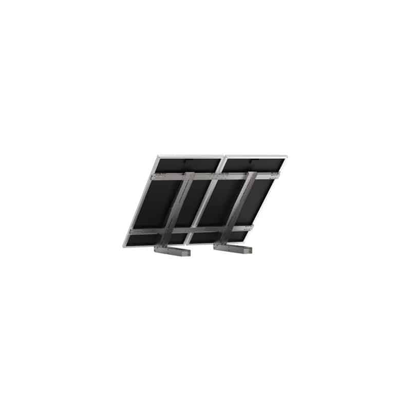Support au sol de fixation pour 2 panneaux jusqu'à 800W