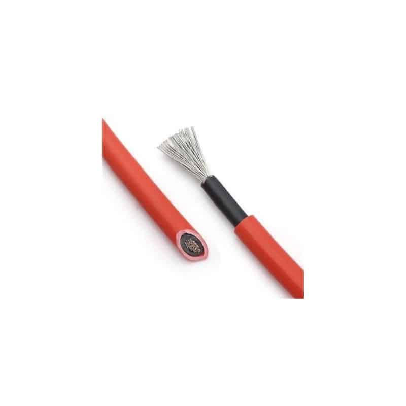 Câble solaire 1x6mm2 Rouge Câble solaire 1x6mm2 Rouge