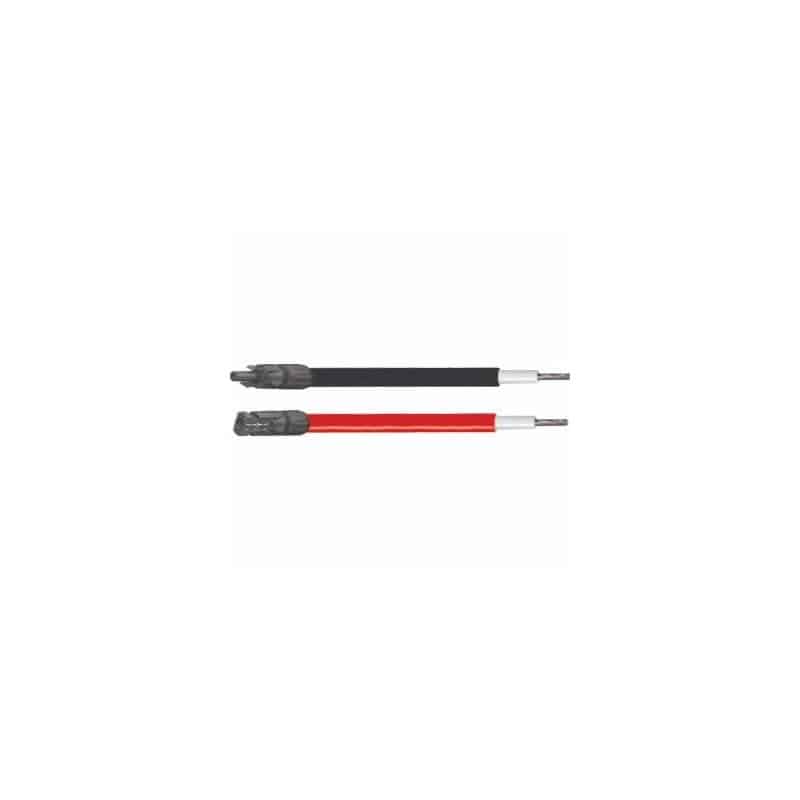 Unicable solaire 2X5 - 6MM2 - rouge et noir Unicable solaire 2X5 - 6MM2 - rouge et noir