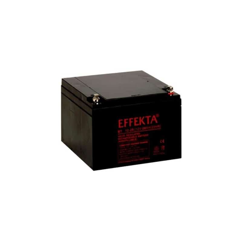 Batterie AGM 28Ah 12V Effekta BTL 12-28 Batterie AGM 28Ah 12V Effekta BTL 12-28