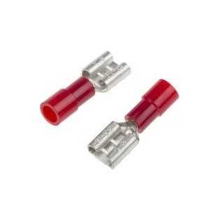 Cosse Faston isolée rouge