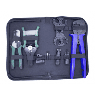Kit d'outils de sertissage solaire pour installation photovoltaïque