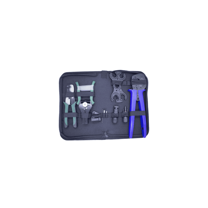 Kit d'outils de sertissage solaire pour installation photovoltaïque Kit d'outils de sertissage solaire pour installation photovoltaïque