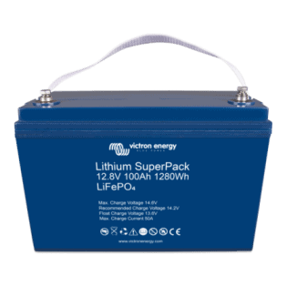 Batterie Lithium 100Ah 12V Superpack Victron Bms intégré
