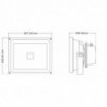 Projecteur LED 50w