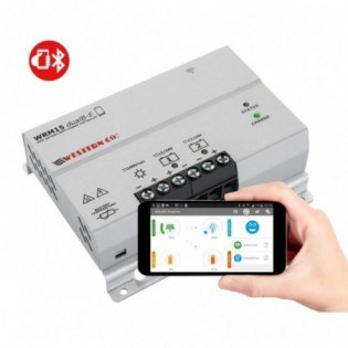 Régulateur de charge solaire 15A MPPT 12/24v Western pour deux batteries différentes