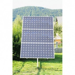 Tracker suiveur solaire 3 panneaux