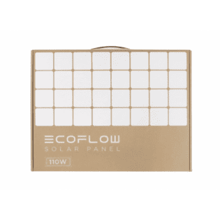 Panneau solaire pliable 110W monocristallin 12V Ecoflow