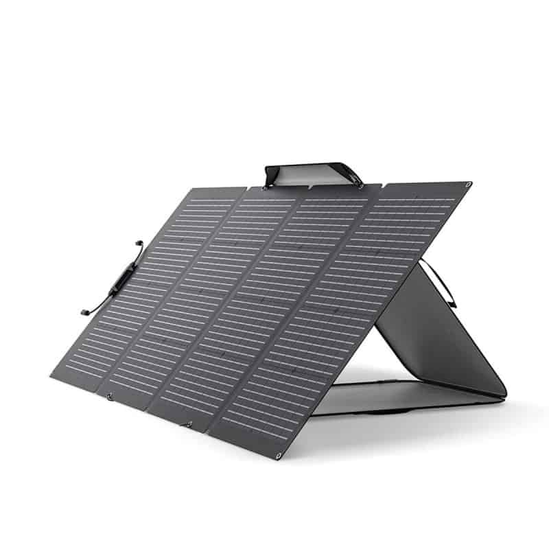 Panneau solaire pliable 220W monocristallin double face 12V Ecoflow Panneau solaire pliable 220W monocristallin double face 12V Ecoflow