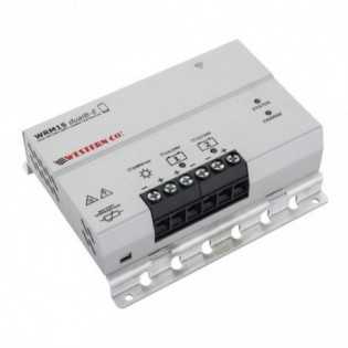Régulateur de charge solaire 15A MPPT 12/24v Western pour deux batteries différentes