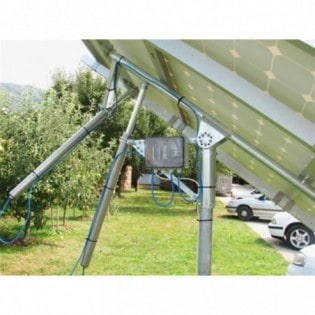 Tracker suiveur solaire 3 panneaux