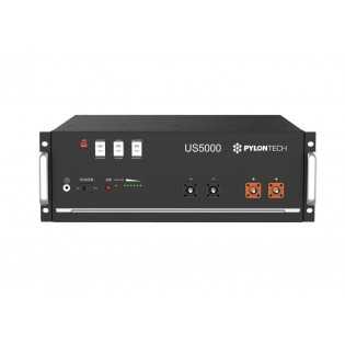 Batterie Lithium 4,8kWh Pylontech US5000 100Ah 48V