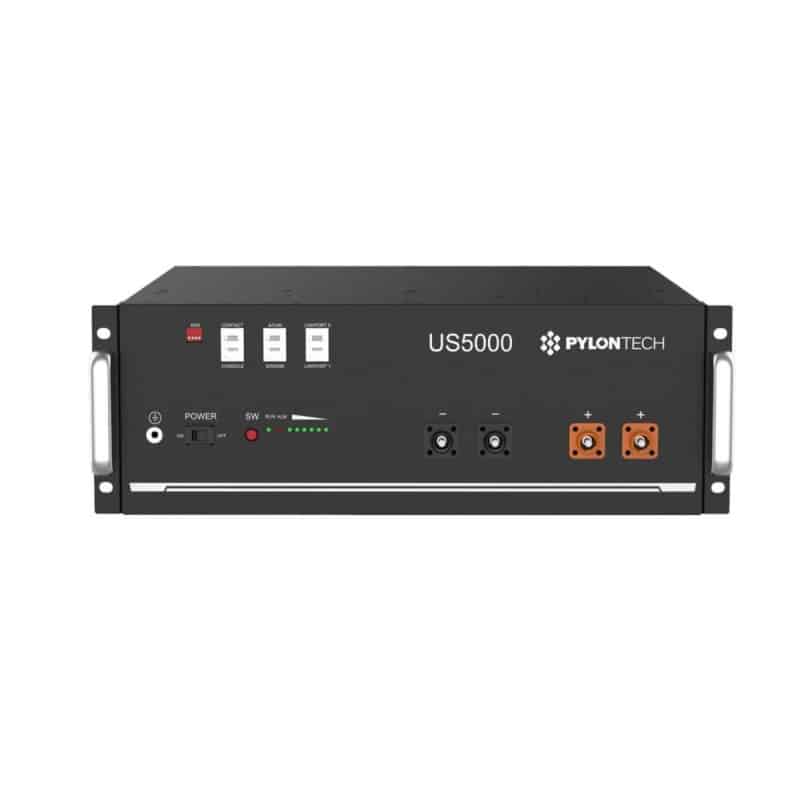 Batterie Lithium 4,8kWh Pylontech US5000 100Ah 48V Batterie Lithium 4,8kWh Pylontech US5000 100Ah 48V