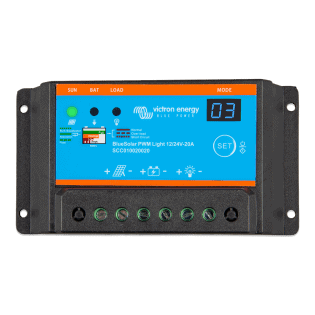 Régulateur PWM 20A 12/24V Victron Bluesolar
