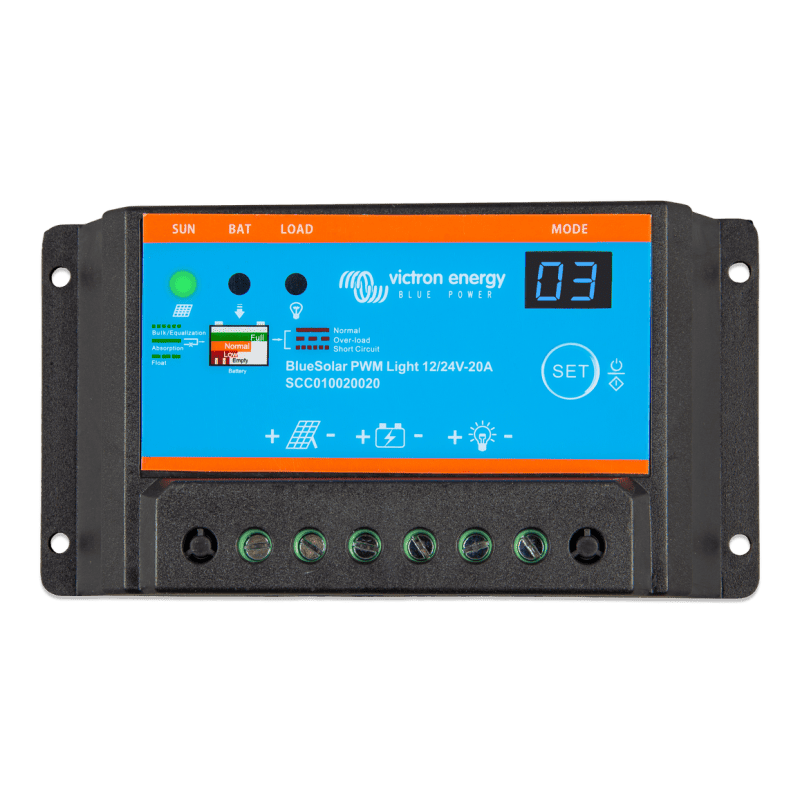 Régulateur PWM 20A 12/24V Victron Bluesolar Régulateur PWM 20A 12/24V Victron Bluesolar