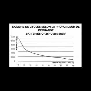 Parc de 12 Batteries OPzS TAB translucide 625 AH 2V (24V)