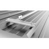 Etrier final 30-50 mm alu K2 Systems pour fixation min rail