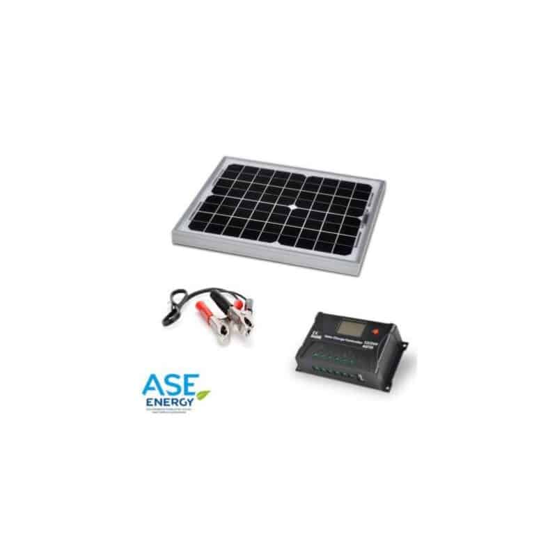 Kit solaire maintien de charge ou autonome 10W 12V Kit solaire maintien de charge ou autonome 10W 12V