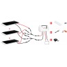 Kit solaire 450W 12V back contact camping-car Uniteck