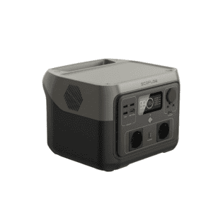 Kit station de charge portable 600W - 512Wh Ecoflow River Max 2 avec panneau solaire pliable 135W