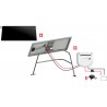 Kit solaire bateau 120W 12V back-contact Uniteck