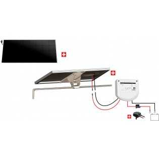 Kit solaire bateau 120W 12V back-contact inclinable Uniteck