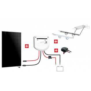 Kit solaire bateau 165W 12V back-contact Uniteck