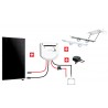 Kit solaire bateau 150W 12V back-contact Uniteck
