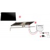 Kit solaire bateau 200W 12V inclinable Back contact Uniteck