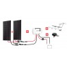 Kit solaire bateau 400W 24V Uniteck