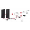 Kit solaire nautisme 600W 12V Uniteck