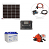 Kit pompe solaire 12V pour bassin ou irrigation Seaflo 15L/min