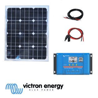 Kit solaire 20W 12V maintient de charge ou autonome VICTRON