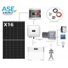 Kit solaire autoconsommation Huawei 6800W avec stockage