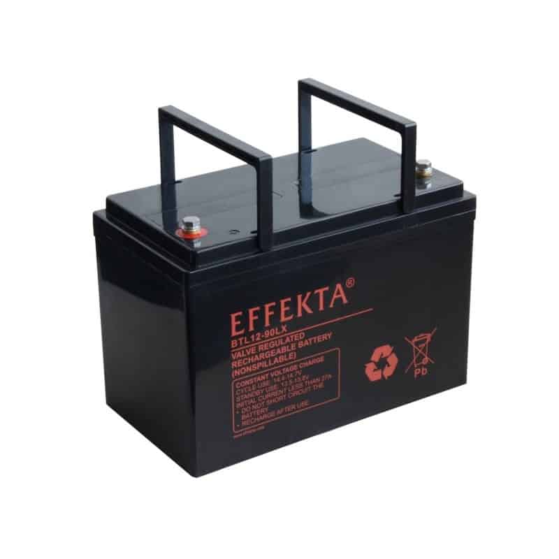 Batterie AGM 75Ah 12V Effekta BTL 12-75 Batterie AGM 75Ah 12V Effekta BTL 12-75