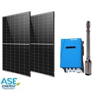 Kit pompage solaire avec pompe immergée lorentz PS2-200