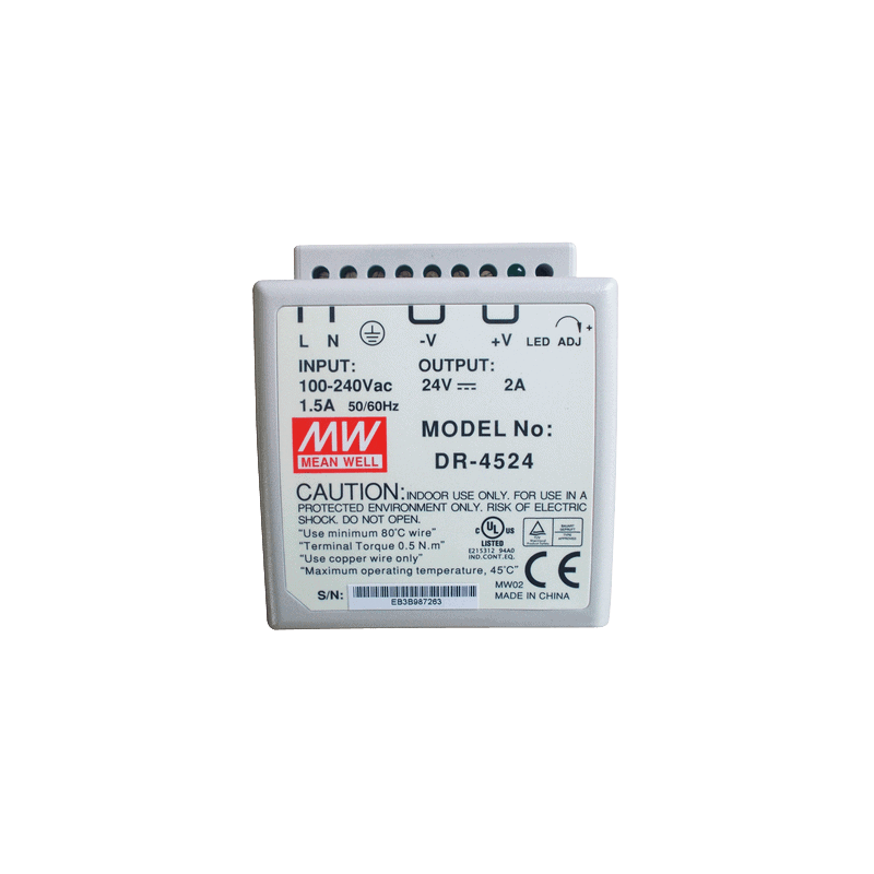 Convertisseur 45W 24V AC/DC pour tracker solaire