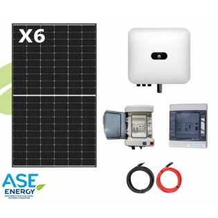 Kit solaire autoconsommation 2550W onduleur central Huawei