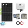 Kit solaire autoconsommation 5950W onduleur central Sungrow