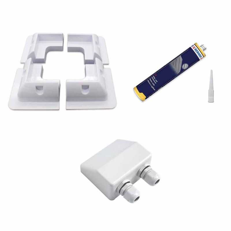 Kit fixation panneau solaire pour camping-car