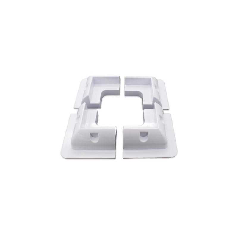Kit 4 coins de fixation pour panneau solaire Kit 4 coins de fixation pour panneau solaire