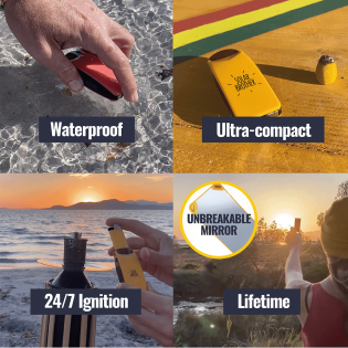 Briquet solaire Suncase Gear