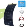 Kit solaire flexible 170W back contact van / camping-car / bateau