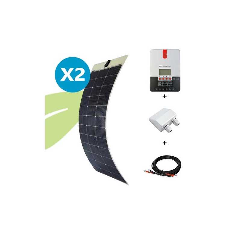 Kit solaire flexible 230W 12-24V van / camping-car / bateau Kit solaire flexible 230W 12-24V van / camping-car / bateau